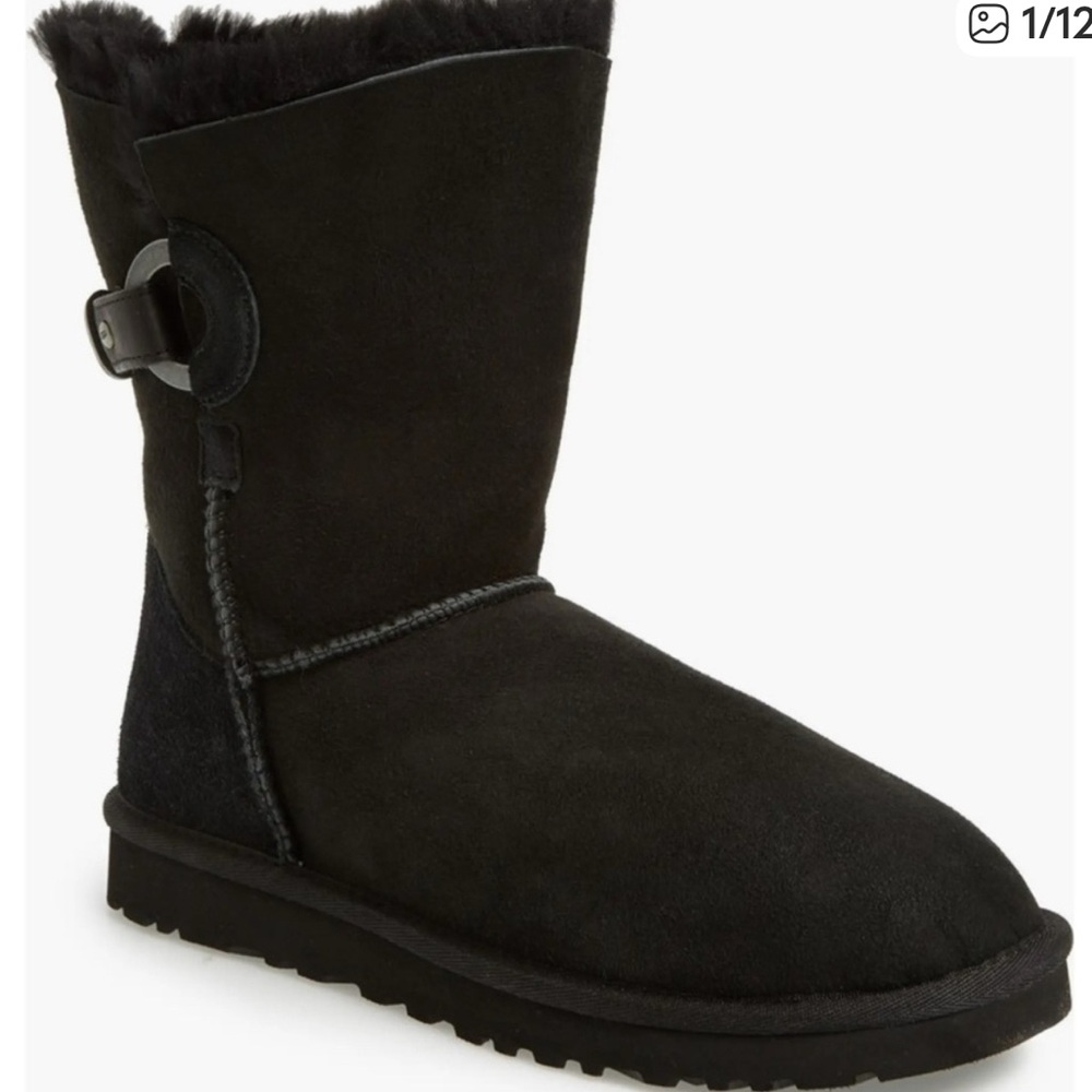 UGG Nash Boots Black Size 8